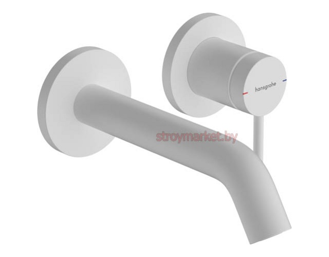 Смеситель для умывальника HANSGROHE Tecturis S 73350700 встраиваемый белый - фото1 Смеситель для умывальника HANSGROHE Tecturis S 73350700 встраиваемый белый - фото1